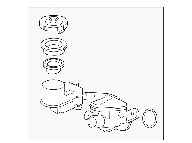 46100-TR7-A01 Деталь MASTER CYLINDER ASSY.