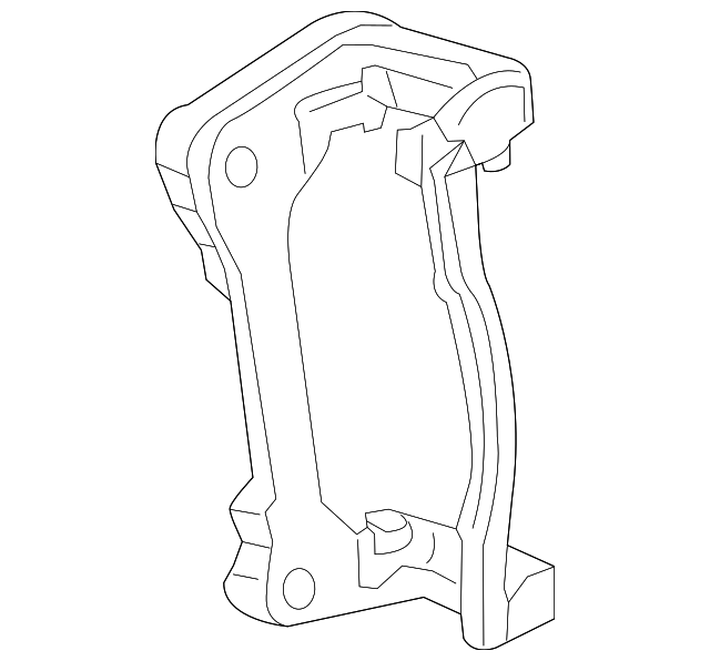 68267932AA CALIPER MOUNT, LEFT