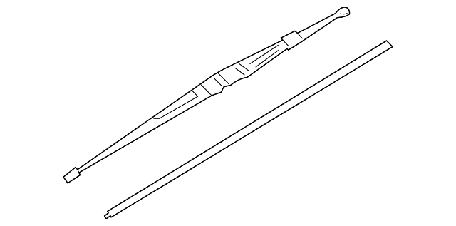 MR538217 Деталь REAR BLADE