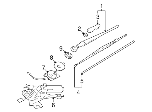 Lancer WIPER & WASHER COMPONENTS
