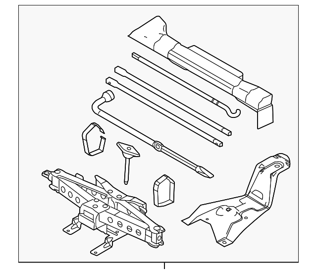 CL3Z-17080-A Деталь JACK ASSY