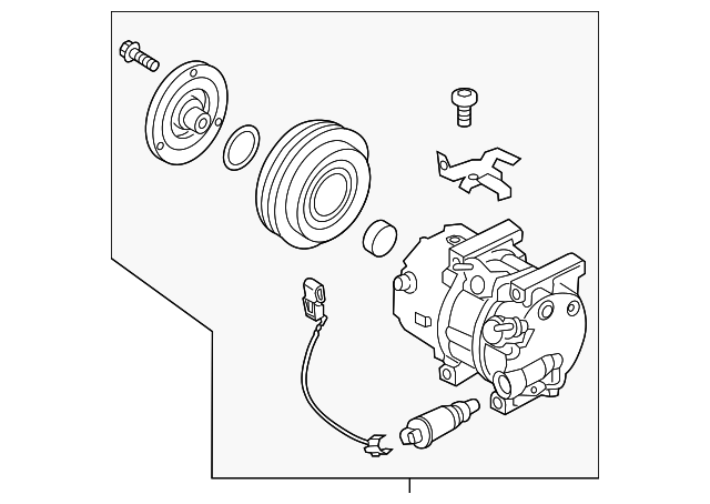 97701-A5502 COMPRESSOR