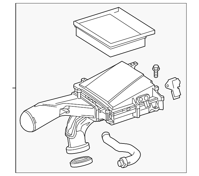 275-090-24-01 AIR CLEANER ASSY, RIGHT