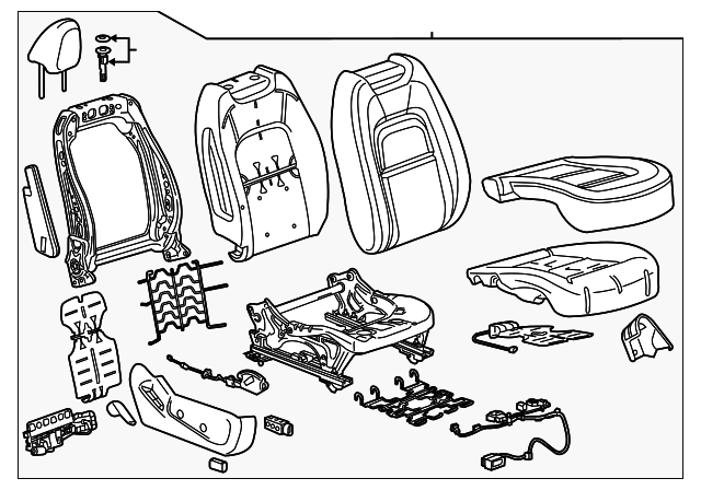23360135 Деталь SEAT ASSY