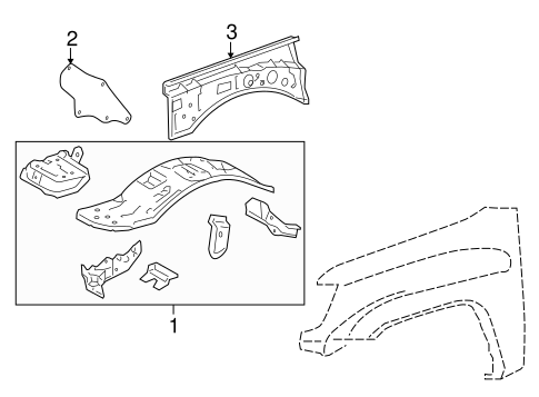 Tacoma INNER COMPONENTS