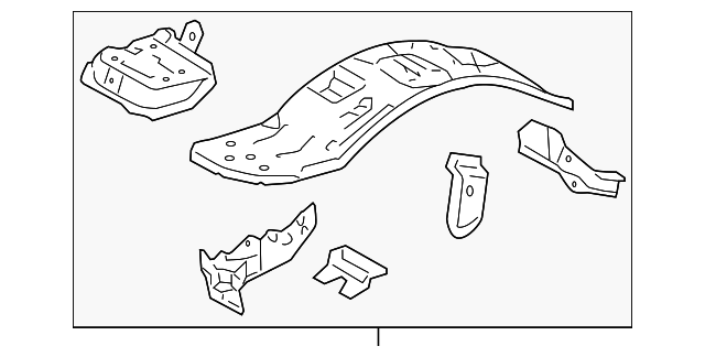 53711-04908 Деталь APRON ASSY, RIGHT