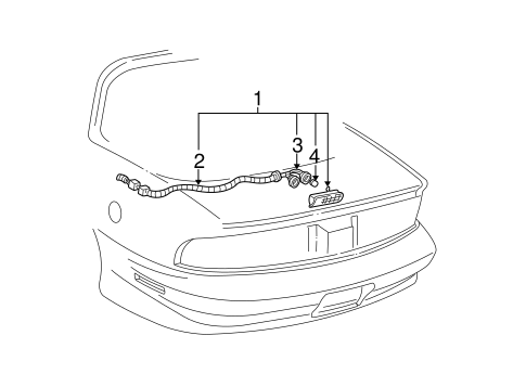 Camaro HIGH MOUNTED STOP LAMP
