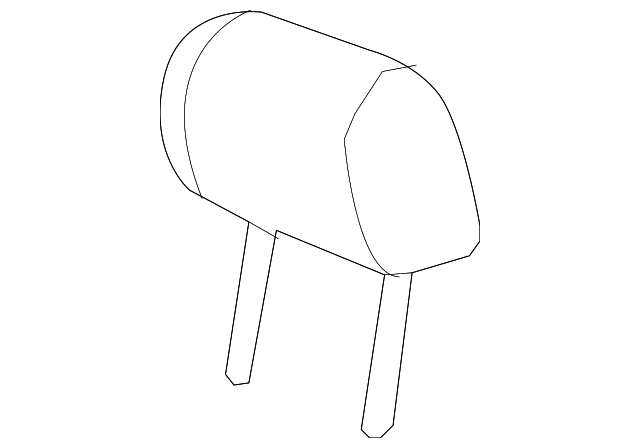 20914675 HEADREST, LEFT