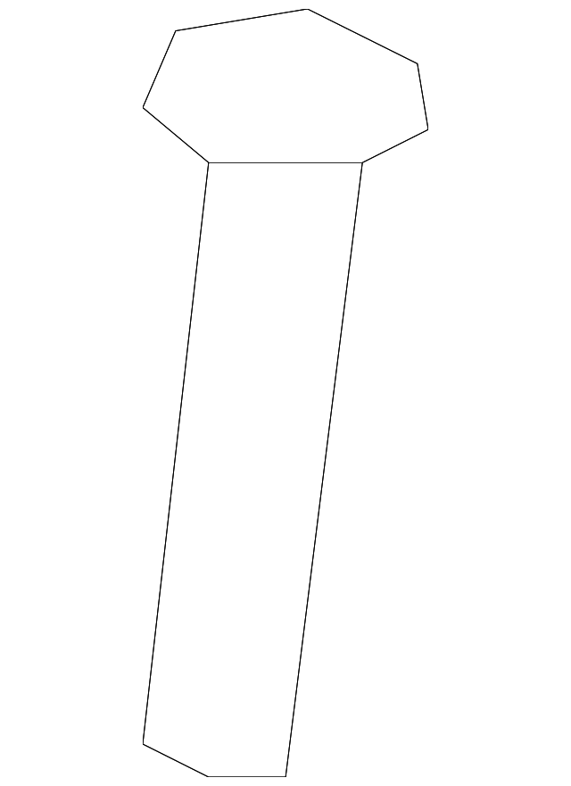 15216231 Деталь HEADREST GUIDE, LEFT