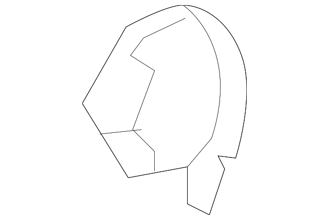 15216164 RECLINE COVER, LEFT