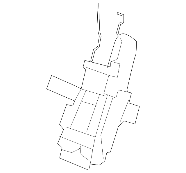 25785697 Деталь LUMBAR ADJUSTER, LEFT
