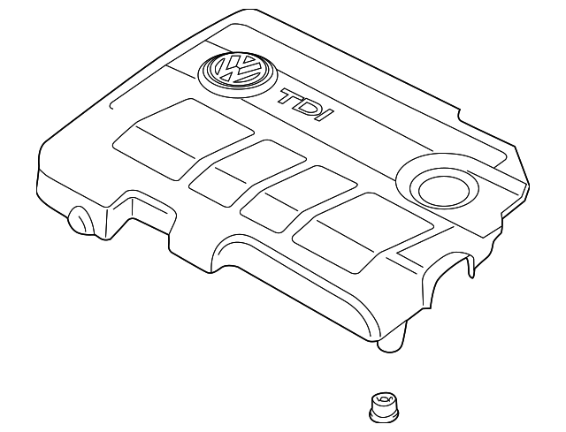03L-103-925-R Деталь ENGINE COVER