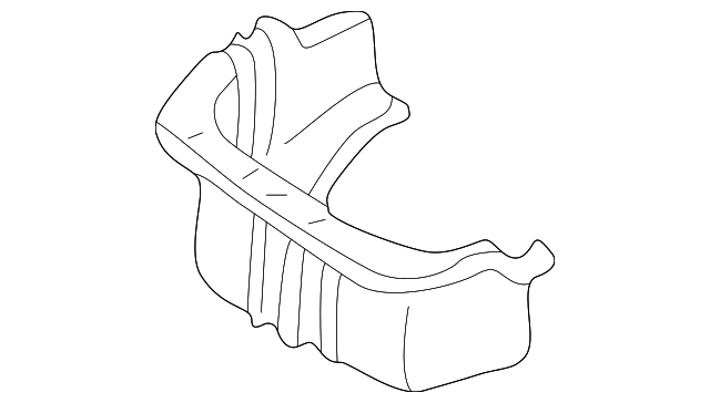77161-0C010 TANK SHIELD