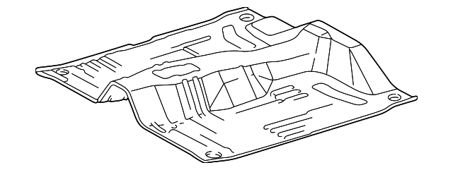 58111-04072 Деталь FLOOR PAN