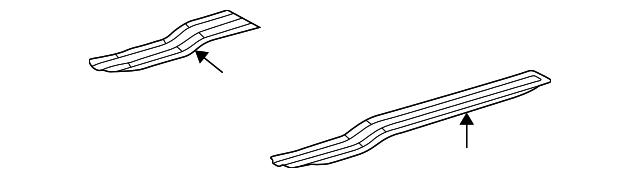 57417-35020 Деталь FLOOR REINF, LEFT