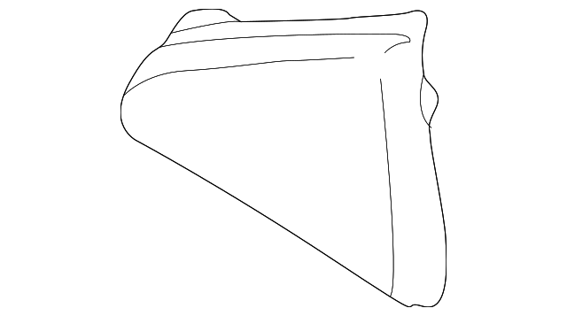 MR275217 Деталь CORNER COVER, LEFT