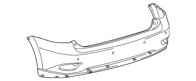 52105-0E903 BUMPER COVER