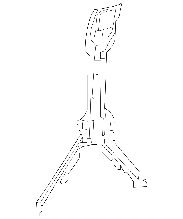 68009330AA Деталь UPPER REINF, RIGHT