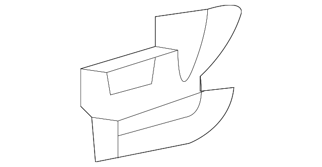 68008726AA Деталь LOWER REINF, RIGHT