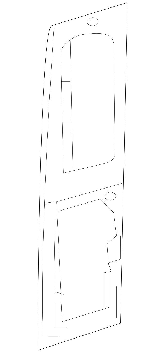68009319AA Деталь INNER PANEL, RIGHT