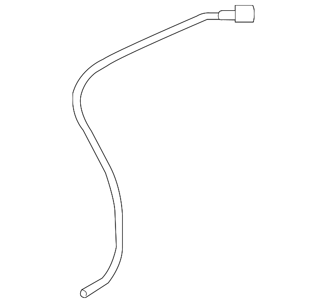 7883178J00 Деталь DRAIN HOSE, RIGHT