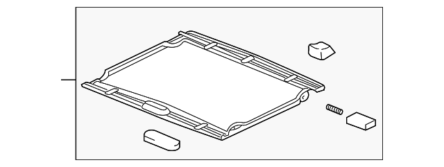 7871878J11 Деталь SUNROOF TRIM