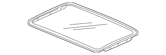 7871178J00 Деталь SUNROOF GLASS