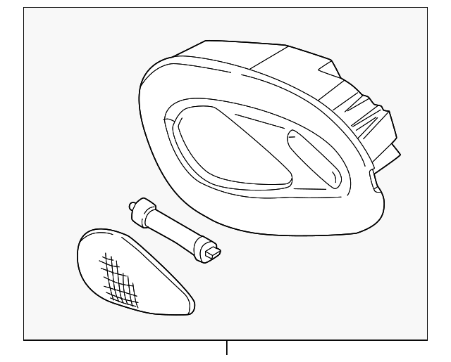 F85Z13A701AAE Деталь OVERHEAD LAMP, RIGHT