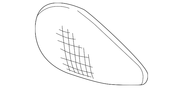 F78Z13B727AA Деталь LENS, RIGHT