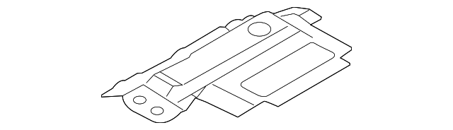 FL3Z-15111K48-A Деталь REINFORCEMENT SUPPORT, RIGHT
