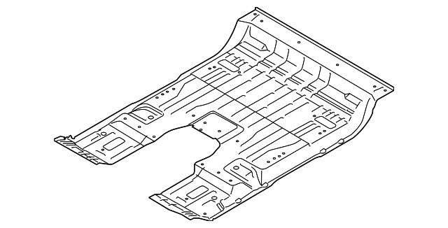 FL3Z-1611135-A Деталь FLOOR PAN