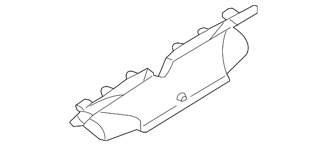 MR360752 Деталь DEFROSTER DUCT