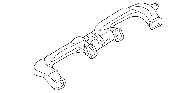 MR398572 Деталь VENT DUCT