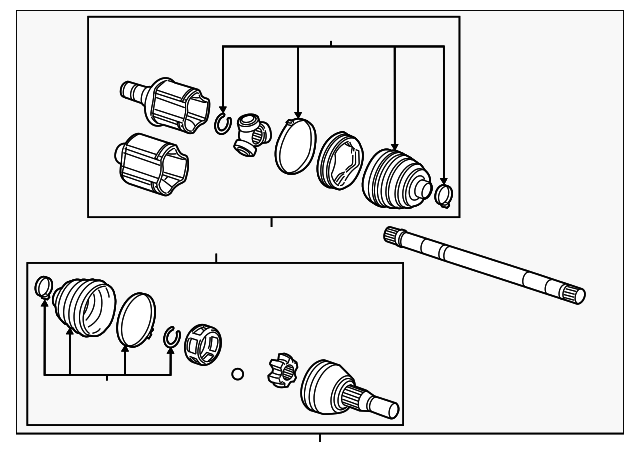 88957150 Деталь AXLE ASSY, RIGHT