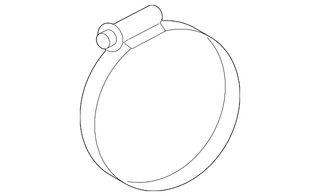 14716-10400 Деталь INTAKE HOSE CLAMP