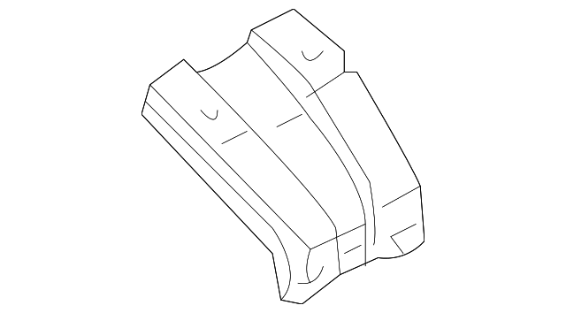 73259-EA000 ROOF BOW BRACKET, LEFT