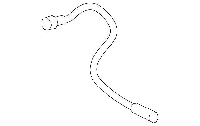 34-30-9-804-832 BRAKE HOSE, LEFT