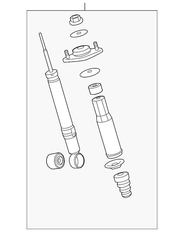 52610-SJA-305 Деталь SHOCK ABSORBER ASSY., R. RR.