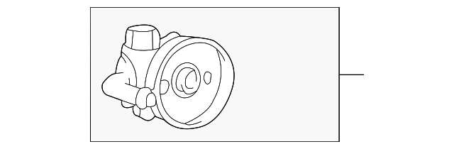 57100-38500 POWER STEERING PUMP