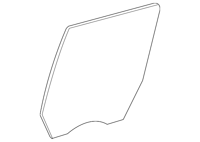9L3Z-1625712-A Деталь DOOR GLASS, RIGHT