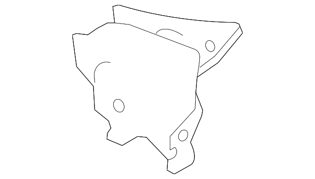 9L3Z-5775-B Деталь FRONT BRACKET, RIGHT
