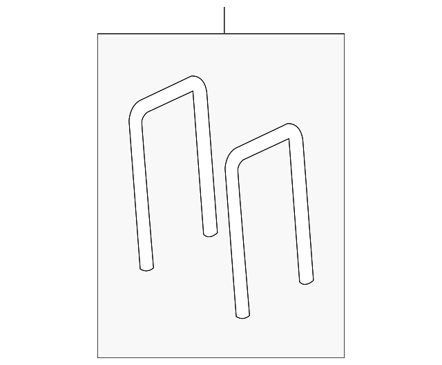 9L3Z-5705-C Деталь U-BOLT, RIGHT