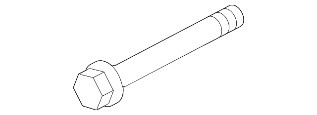 -W715654-S439 Деталь REAR BRACKET BOLT, LEFT