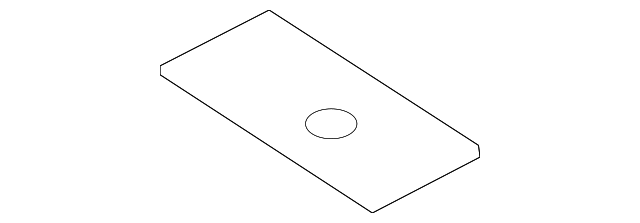 4L3Z-5A313-AA Деталь U-BOLT SHIM, LEFT