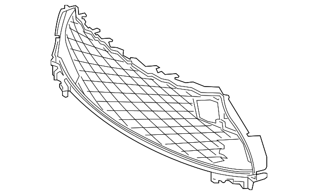 52112-24030 Деталь LOWER GRILLE