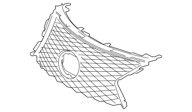 53112-24100 Деталь UPPER GRILLE