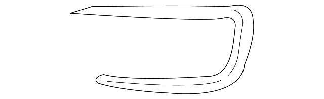 86564-A9500 TRIM MOLDING, RIGHT