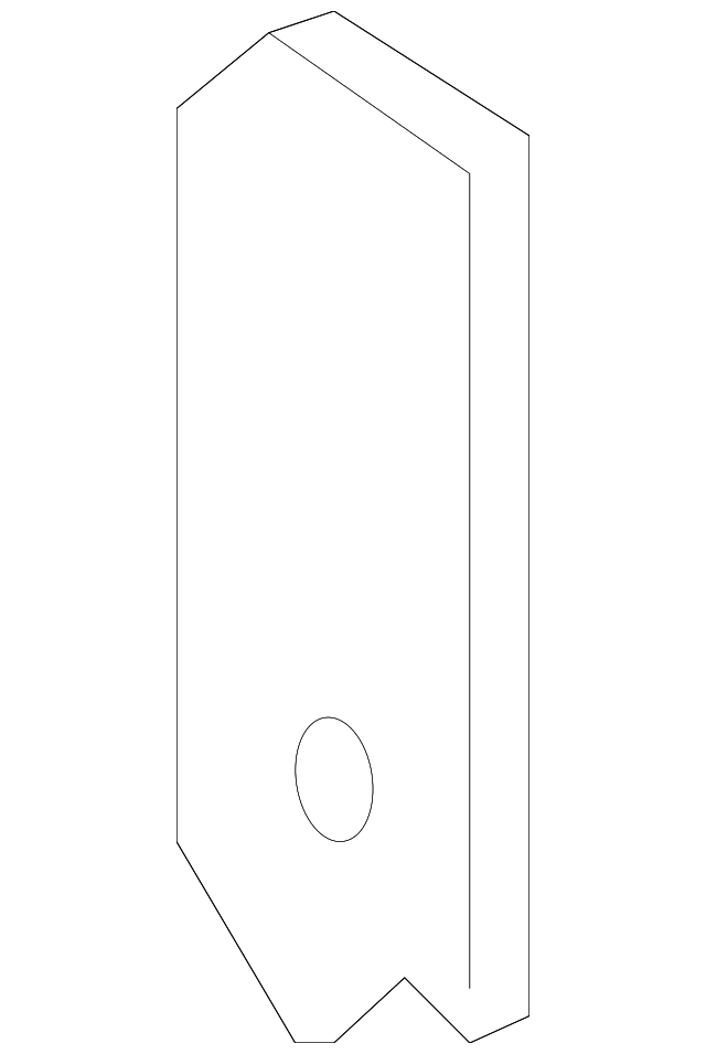 22800506 Деталь ROCKER REINF BAFFLE, LEFT