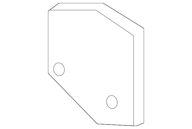 22800499 Деталь ROCKER REINF BAFFLE, LEFT