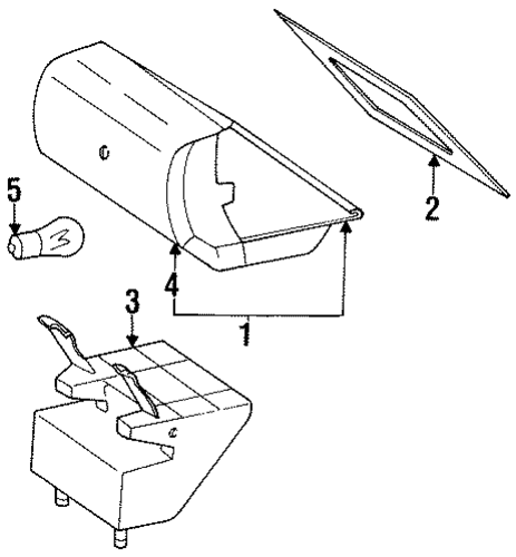 300CE HIGH MOUNT LAMPS 2